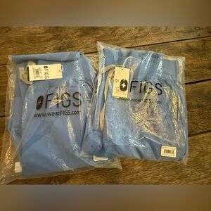 NWT FIGS Ceil Blue Yola skinny 2.0 high waisted pant XSR